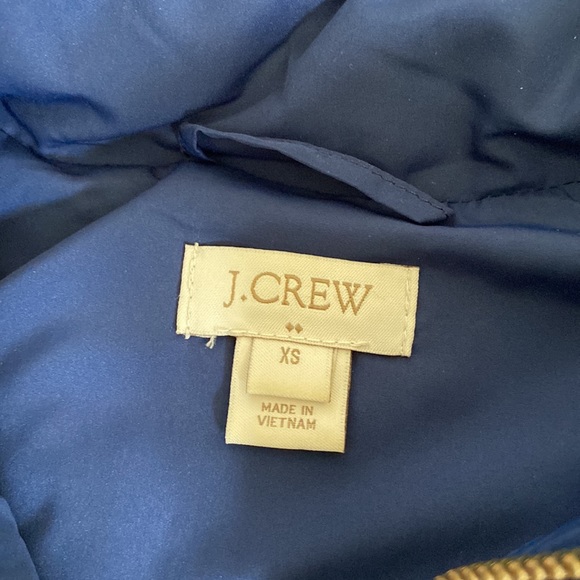 J. Crew quilted vest - Picture 2 of 2